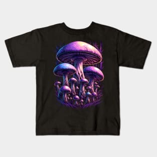 Mushrooms Kids T-Shirt